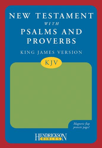 KJV New Testament with Psalms and Proverbs, Flexisoft with Magnetic Flap  - Unsewn / adhesive bound Imitation Leather With ribbon marker(s)