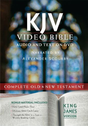 KJV Video Bible, Alexander Scourby - DVD video
