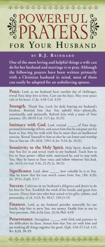 Powerful Prayers for Your Husband 50-pack - Cards