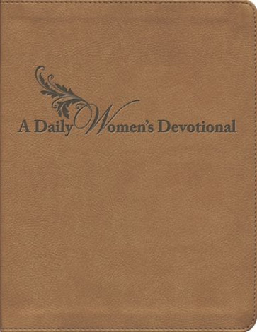 A Daily Women's Devotional - Leather-Look
