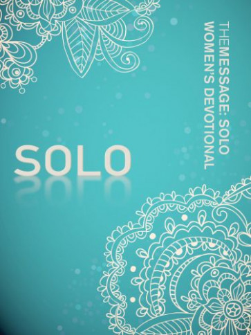Message: SOLO Women's Devotional (Softcover, Aqua) - Softcover Aqua