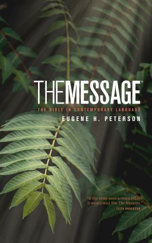 The Message Personal Size  - Hardcover With printed dust jacket