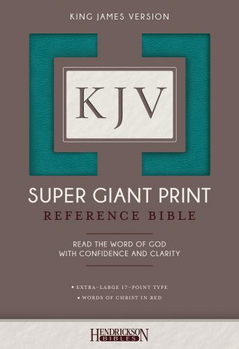 KJV Super Giant Print Reference Bible  - Imitation Leather Imitation Leather With thumb index