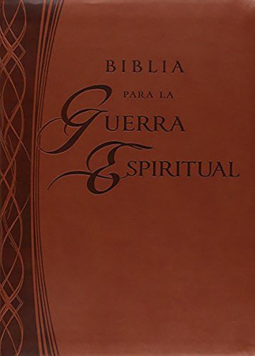 RVR 1960 Biblia para la guerra espiritual (Imitación piel , Café) - Imitation Leather