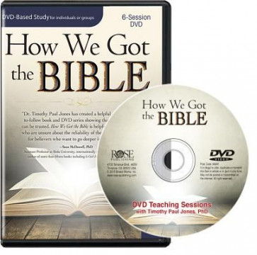 How We Got the Bible 6-Session DVD Based Study Leader Pack - CD-ROM