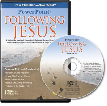 Following Jesus PowerPoint - CD-ROM Macintosh