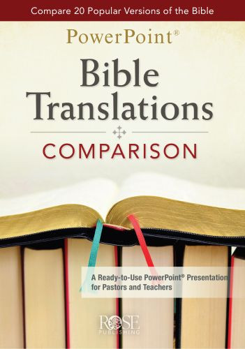Bible Translations Comparison PowerPoint - CD-ROM Macintosh