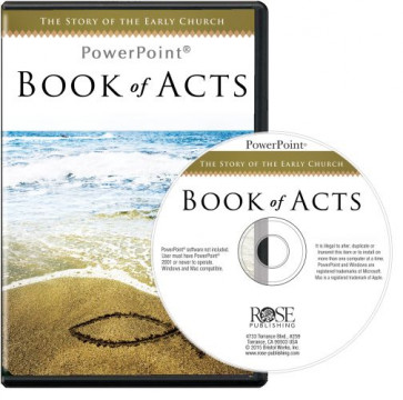 Book of Acts PowerPoint - CD-ROM Macintosh