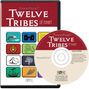 Twelve Tribes of Israel PowerPoint - CD-ROM Macintosh