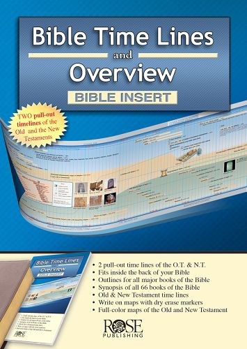 Bible Time Lines and Overview - Bible Insert - Softcover