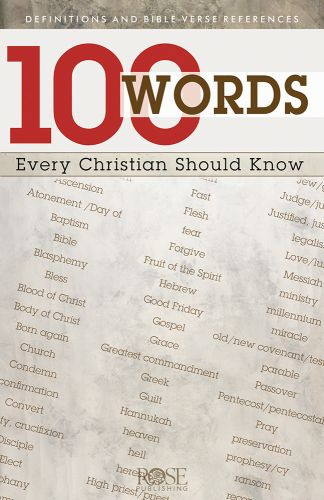 100 Words Every Christian Should Know - Pamphlet