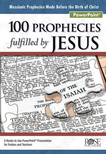 100 Prophecies Fulfilled by Jesus PowerPoint - CD-ROM Macintosh