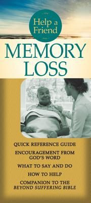 Help a Friend: Memory Loss - Pamphlet
