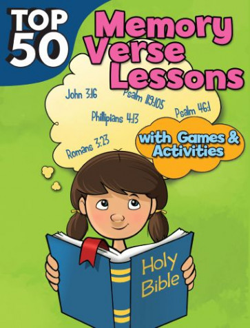 Top 50 Memory Verse Lessons with Games & Activities - Softcover