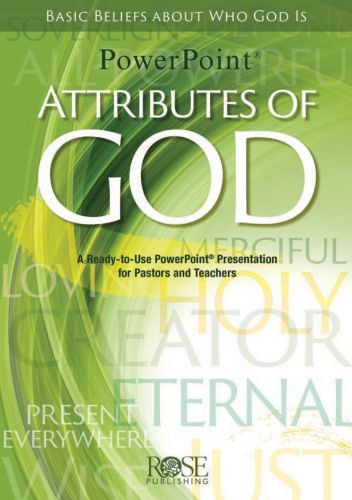 Attributes of God PowerPoint - CD-ROM Macintosh