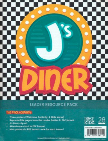 J's Diner Leader Resource Pack - CD-ROM
