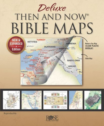 Deluxe Then and Now Bible Maps - Hardcover Cloth over boards