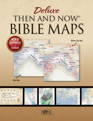 Deluxe Then and Now Bible Maps - Softcover