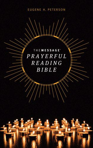 Message Prayerful Reading Bible (Hardcover) - Hardcover