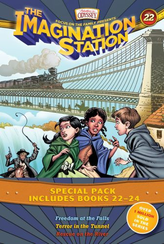 Imagination Station Books 3-pack: Freedom at the Falls / Terror in the Tunnel / Rescue on the River - Softcover