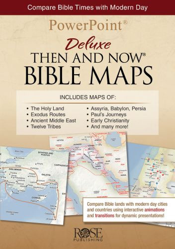 Deluxe Then and Now Bible Maps PowerPoint - CD-ROM Macintosh