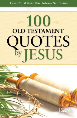 100 Old Testament Quotes by Jesus 5 Pack - Fold-out book or chart