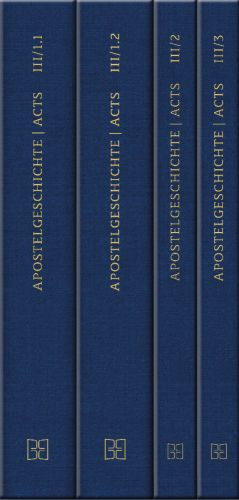 Novum Testamentum Graecum Editio Critica Maior, Complete Vols 1-3 (Hardcover) - Hardcover Cloth over boards