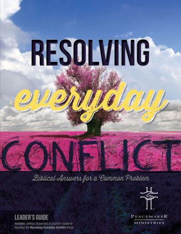 Resolving Everyday Conflict Leaders Guide with Church Guide - Softcover