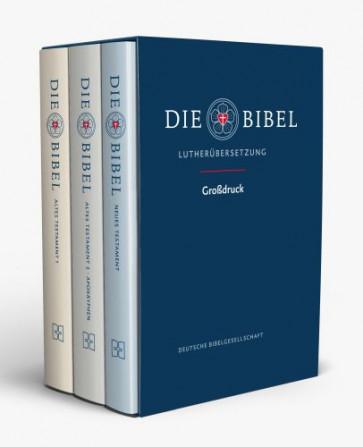 Large Print Luther Bible (Hardcover) - Hardcover