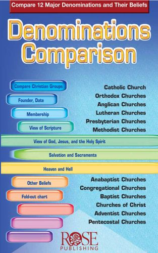 Denominations Comparison - Pamphlet