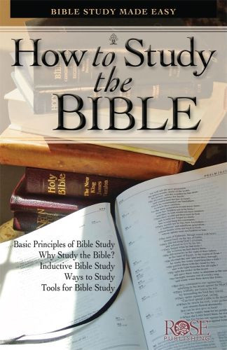 How to Study the Bible - Pamphlet