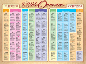 Bible Overview Wall Chart - Wallchart