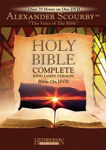 Holy Bible Complete King James Version on DVD - CD-ROM