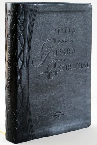 RVR 1960 Biblia para la guerra espiritual (Imitación piel , Negro, Índice) - Imitation Leather With thumb index