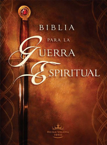 RVR 1960 Biblia para la guerra espiritual (Tapa dura, Índice) - Hardcover With thumb index