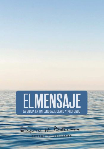 Biblia El Mensaje (Tapa dura, Ocean Blue) - Hardcover Ocean Blue With ribbon marker(s)