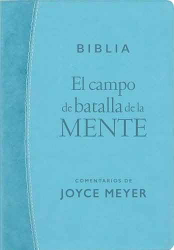 El Campo de Batalla de la Mente - Biblia RVR1960 (SentiPiel, Azul turquesa claro) - Imitation Leather Light Turquoise Blue
