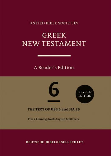 Greek New Testament (UBS6): A Reader's Edition (Hardcover) - Hardcover With ribbon marker(s)