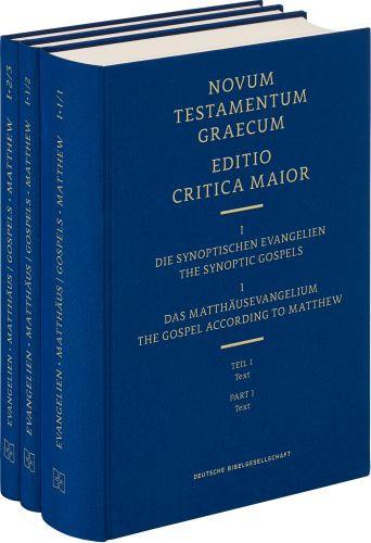 Novum Testamentum Graecum, Editio Critica Maior (ECM) I.1 - Hardcover