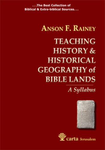 Teaching History & Historical Geography of Bible Lands - Softcover