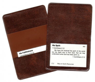 Vinyl Versecard Holder 5-Pack - Wallet or folder