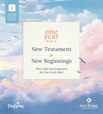 One Year Bible New Testament for New Beginnings by DaySpring NLT, Filament Enabled (Softcover) - Softcover