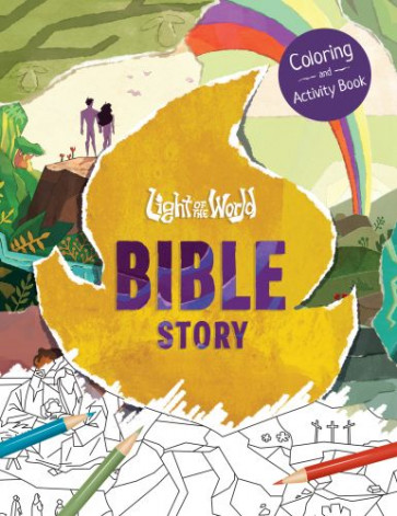 Light of the World: Bible Story Coloring and Activity Book - Softcover