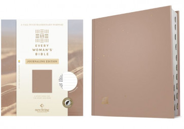 NLT Every Woman's Bible, Journaling Edition, Filament Enabled (Hardcover, Sand, Indexed, Red Letter) - Hardcover Sand With thumb index and ribbon marker(s)