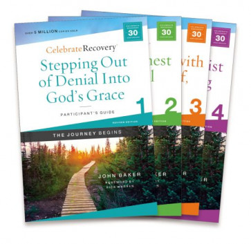 Celebrate Recovery Updated Participant's Guide Set, Volumes 1-4 - Softcover