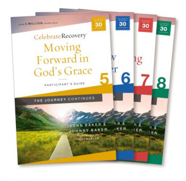 Celebrate Recovery: The Journey Continues Participant's Guide Set Volumes 5-8 - Softcover