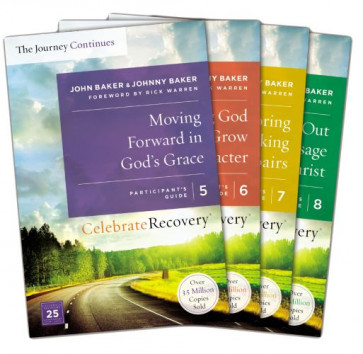 Celebrate Recovery: The Journey Continues Participant's Guide Set Volumes 5-8 - Softcover