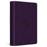 ESV Large Print Bible (TruTone, Lavender, Emblem Design) - Imitation Leather With ribbon marker(s)