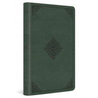ESV Thinline Bible, Red Letter (TruTone, Quiet Forest, Ornament Design) - Imitation Leather Multicolor With ribbon marker(s)