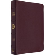 ESV Heirloom Bible, Alpha: Personal Size Edition (Calfskin, Bordeaux) - Genuine Leather With ribbon marker(s)